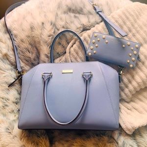 Blue Kate Spade Purse and Watch Set